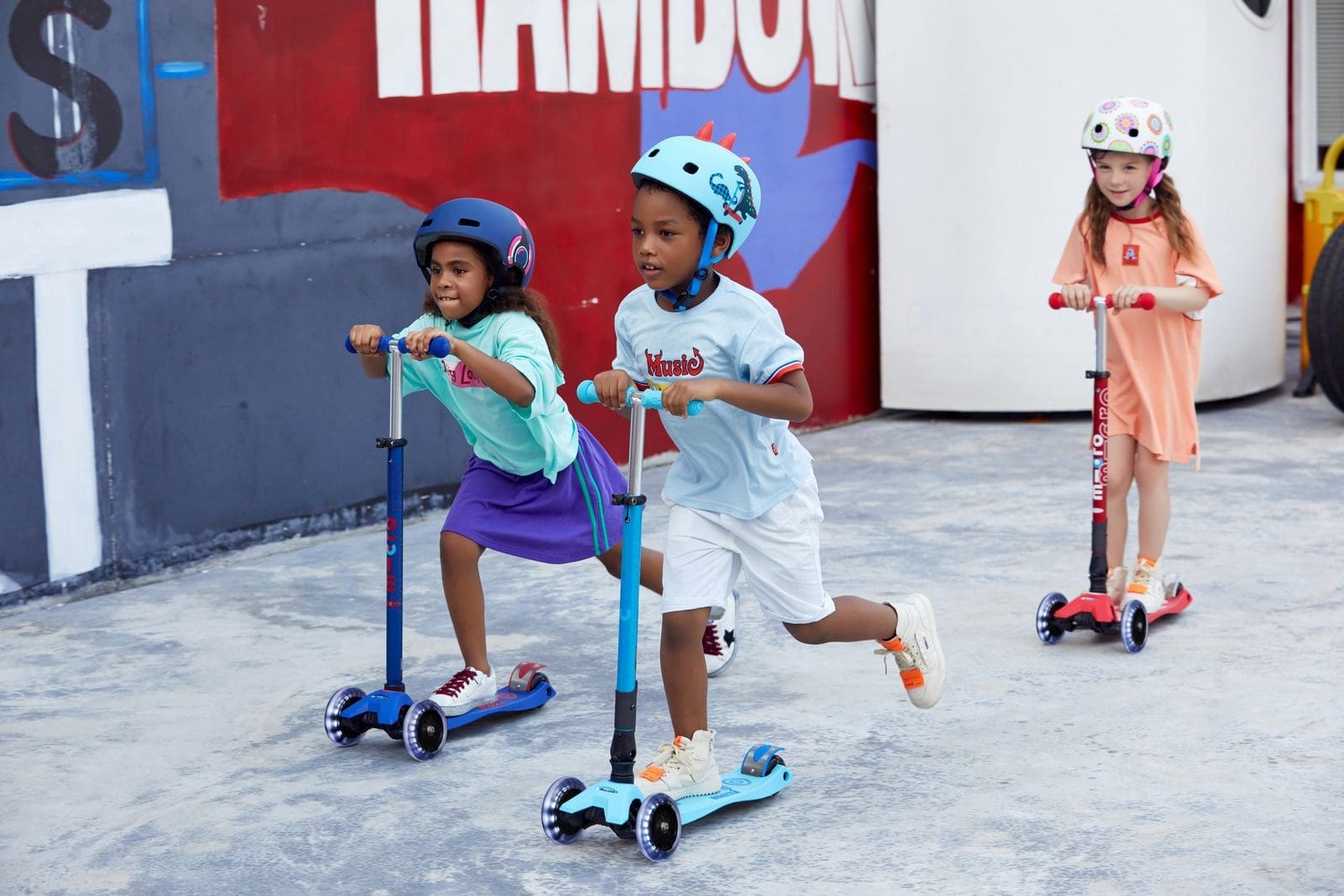 Patinete infantil Maxi Micro Deluxe Plegable Maxi Micro Deluxe LED