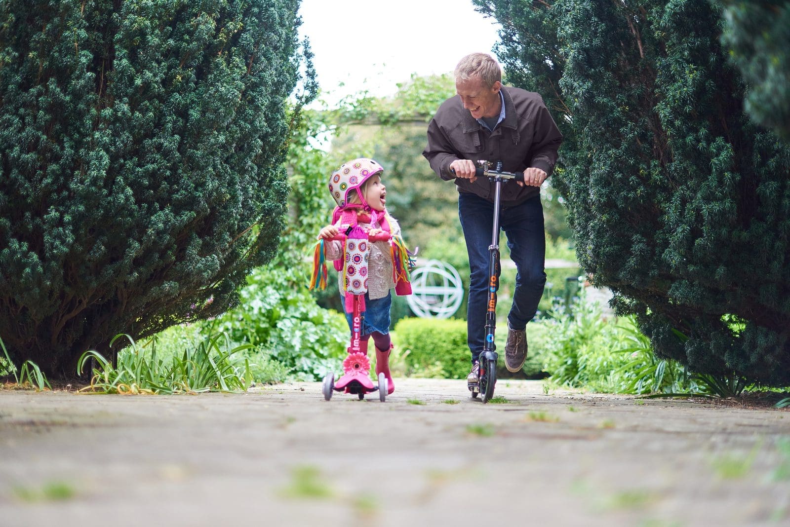 patinete como transporte escolar