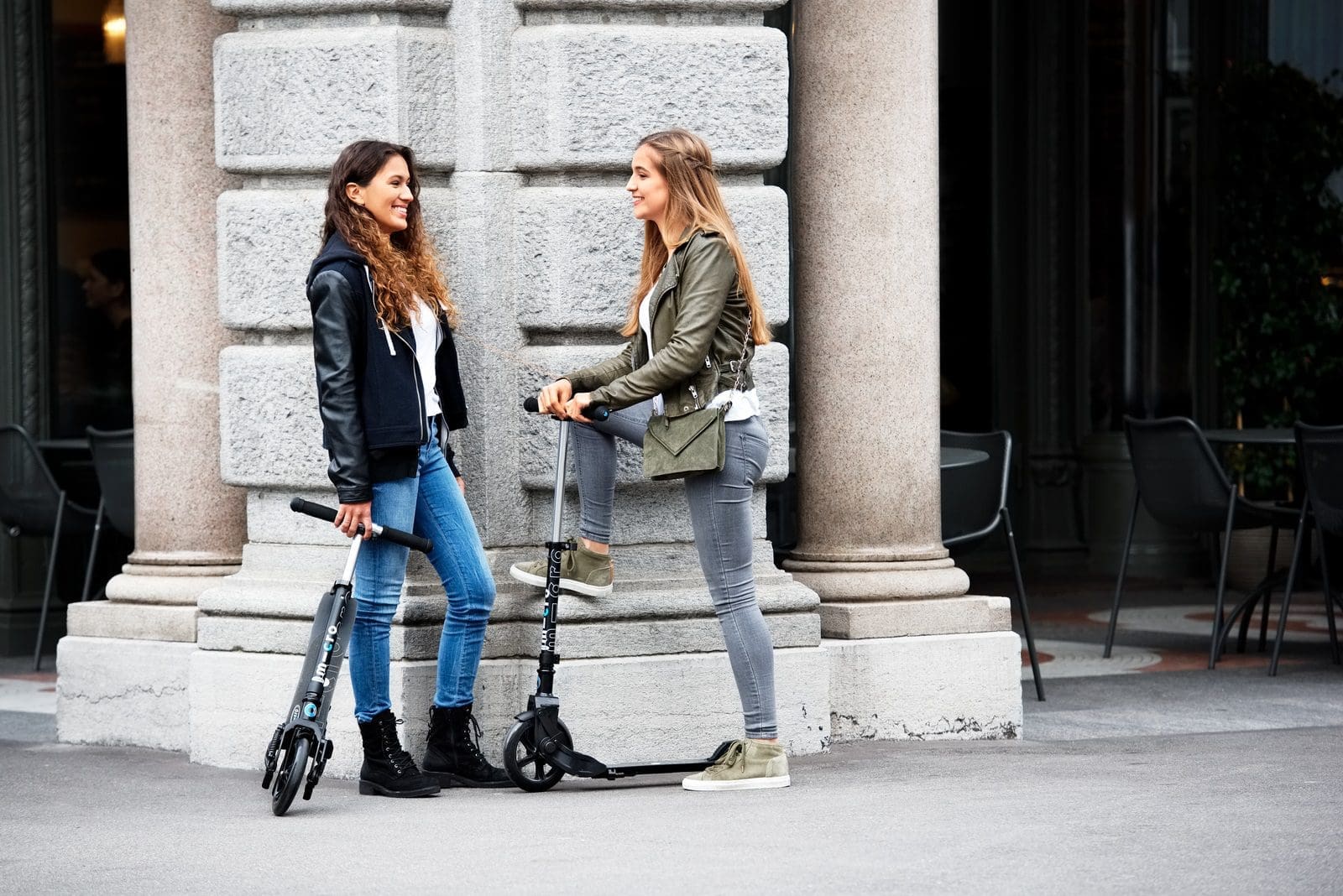 patinete adultos Micro Eazy Black